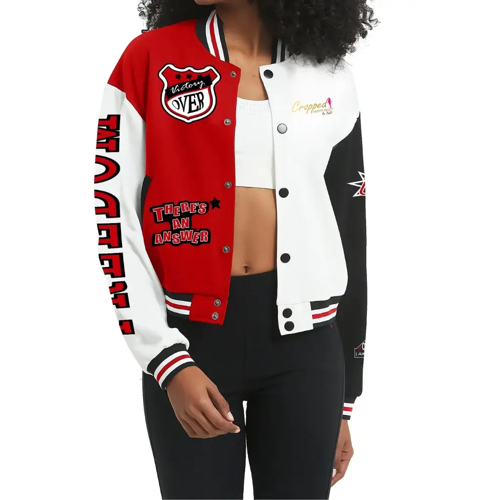 Red Cropped Varsity Jacket (5) (1)