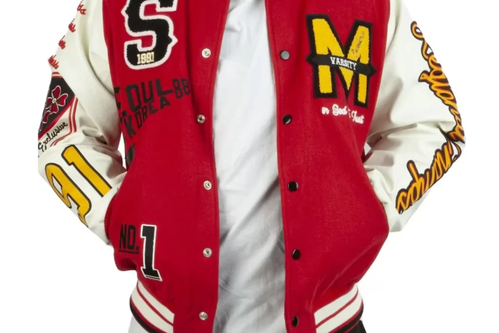 How to Sew a Patch on a Crop Varsity Jacket